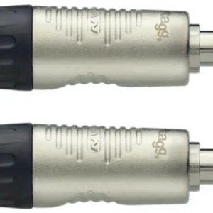 כבל גיטרה ג׳ק 6.3 מ״מ באורך 6 מטר Stagg NGC6R