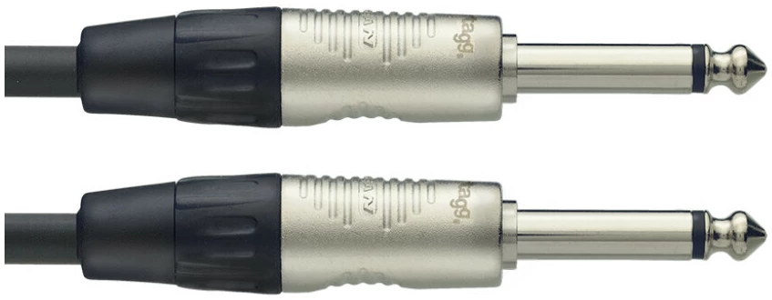 כבל גיטרה ג׳ק 6.3 מ״מ באורך 6 מטר Stagg NGC6R 2 כבל גיטרה ג׳ק 6.3 מ״מ באורך 6 מטר Stagg NGC6R