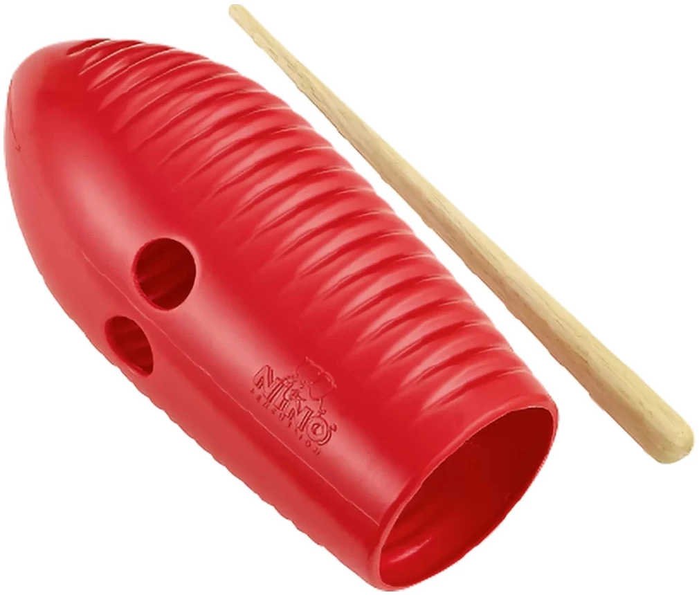מיני גווירו לילדים בצבע אדום NINO by Meinl NINO581R 1 מיני גווירו לילדים בצבע אדום NINO by Meinl NINO581R