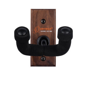 מתלה קיר לגיטרה Ortega OGH-1WN — עץ מלא בגוון Walnut