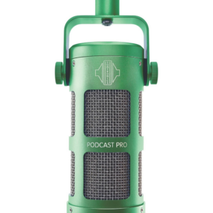 מיקרופון פודקאסט Sontronics Podcast Pro ירוק