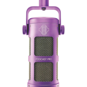 מיקרופון פודקאסט Sontronics Podcast Pro סגול