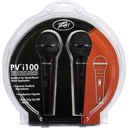 מיקרופון שירה Peavey PV-i100 – זוג (2 Pack) 1 PV I100 PACK.jpg