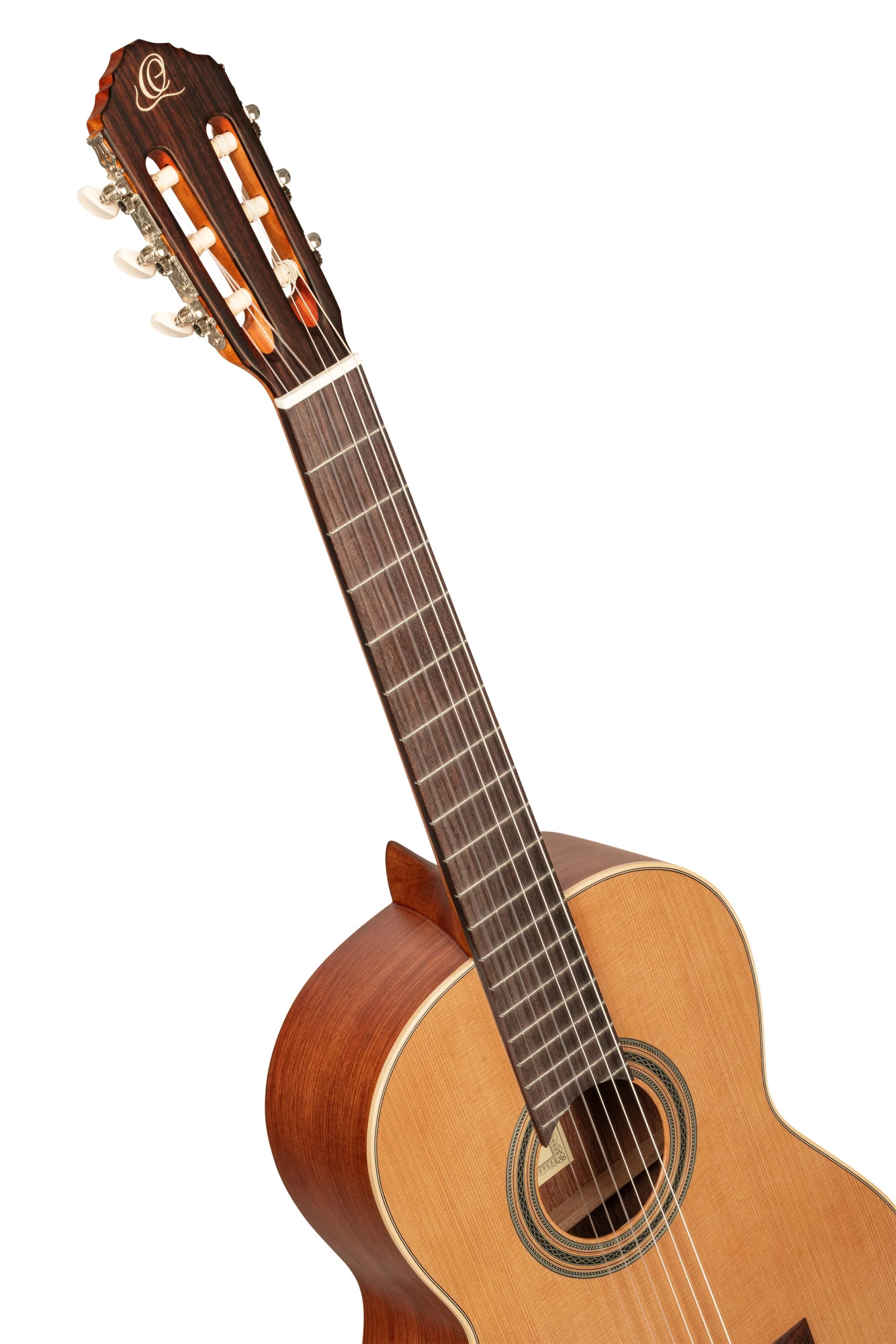גיטרה קלאסית שמאלית 4/4 Ortega Traditional Series R18S-L 7 גיטרה קלאסית שמאלית 4/4 Ortega Traditional Series R18S-L