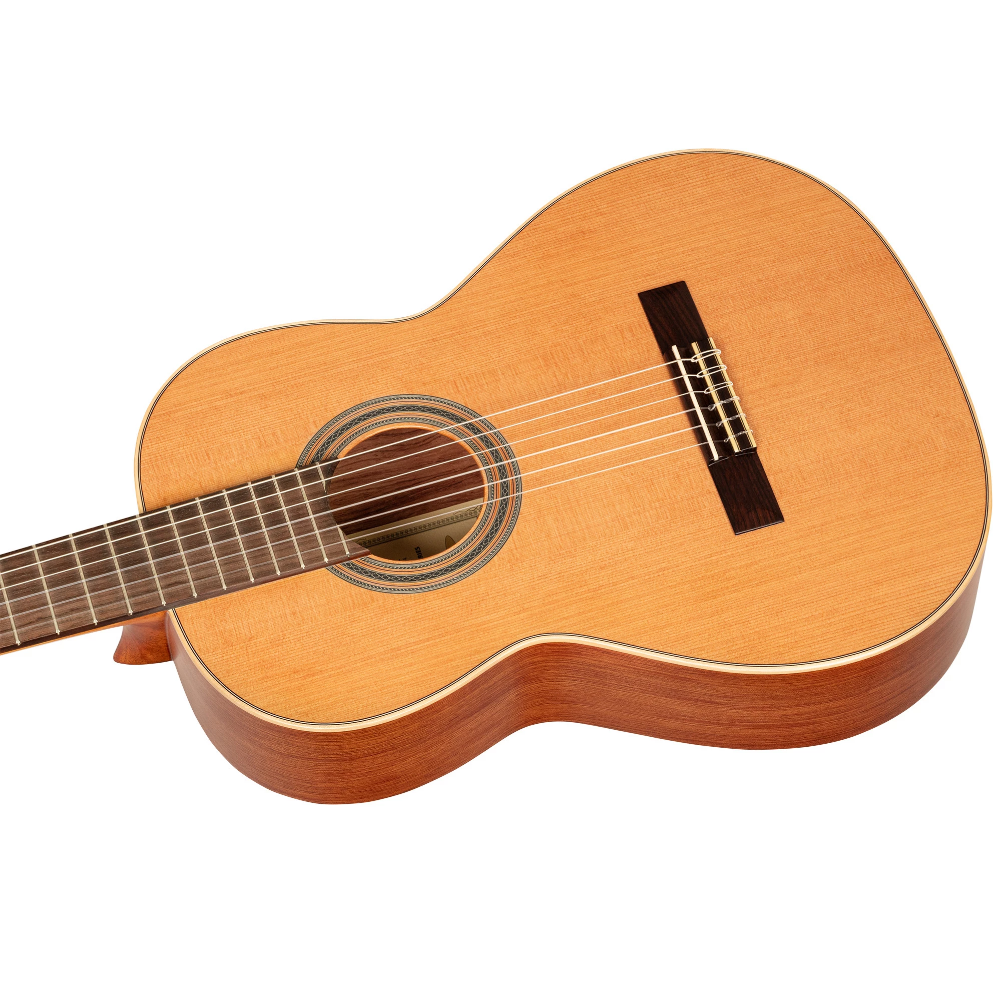 גיטרה קלאסית שמאלית 4/4 Ortega Traditional Series R18S-L 8 גיטרה קלאסית שמאלית 4/4 Ortega Traditional Series R18S-L