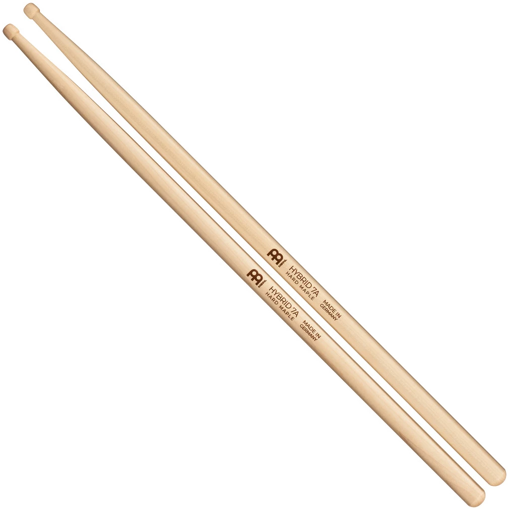 מקלות תופים Meinl SB134 Hybrid 7A 1 מקלות תופים Meinl SB134 Hybrid 7A