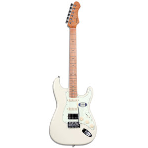 גיטרה חשמלית SQOE SEST600 לבן בסגנון Stratocaster