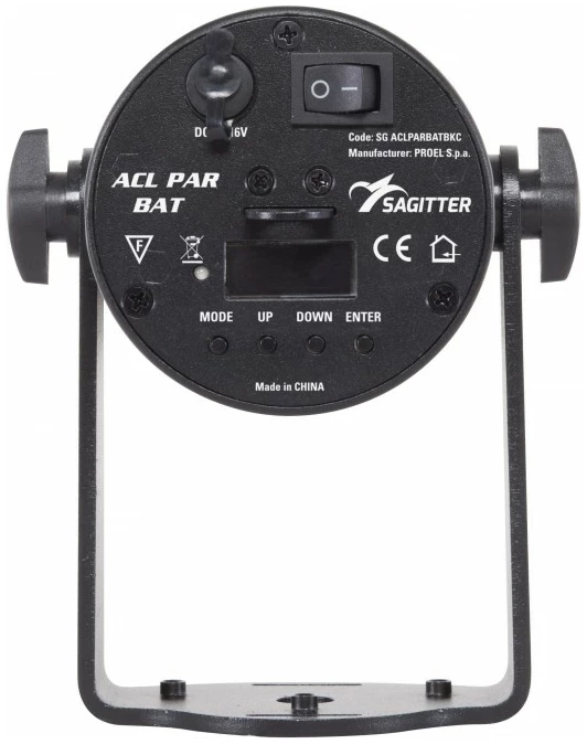 פנס LED נטען Sagitter ACL PAR BAT — 1x15W RGBW אלחוטי 4 פנס LED נטען Sagitter ACL PAR BAT — 1x15W RGBW אלחוטי
