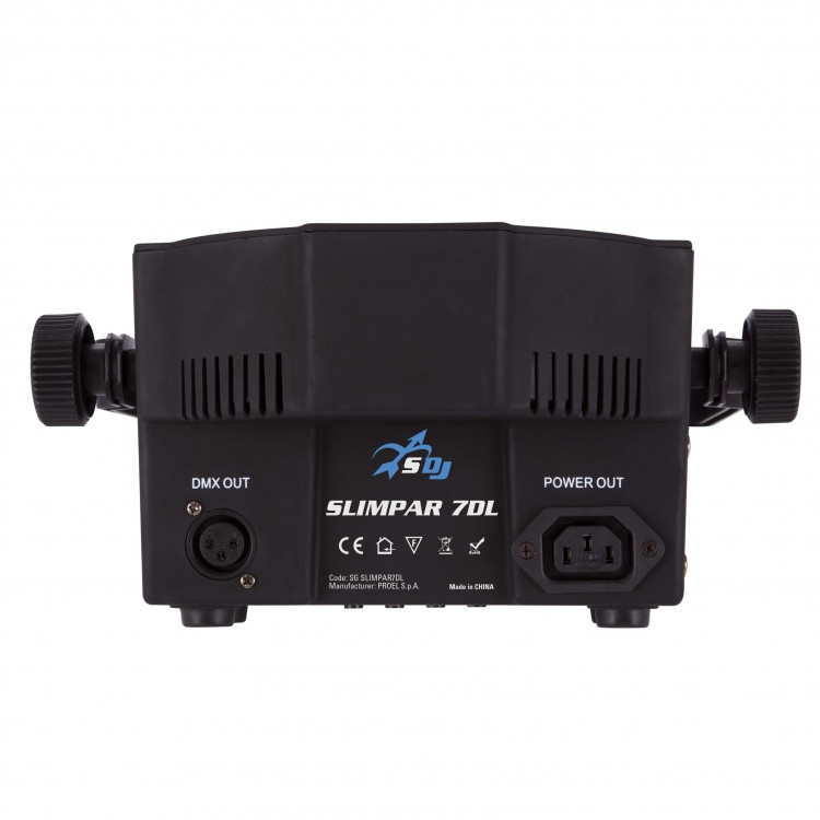 פנס לד שטוח Sagitter SLIMPAR 7 DL — RGBWAU 7x12W 3 פנס לד שטוח Sagitter SLIMPAR 7 DL — RGBWAU 7x12W