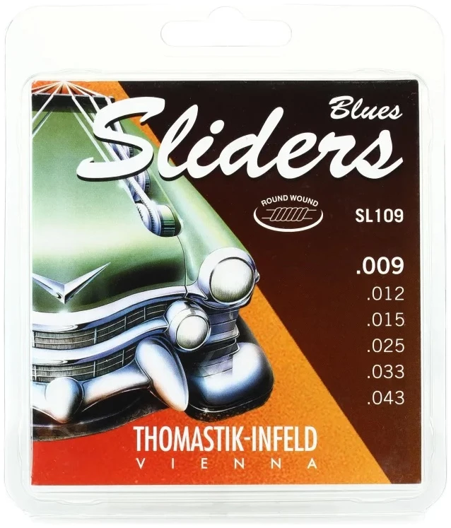 מיתרים לגיטרה חשמלית Thomastik-Infeld SL109 Blues Sliders — 009 1 מיתרים לגיטרה חשמלית Thomastik-Infeld SL109 Blues Sliders — 009