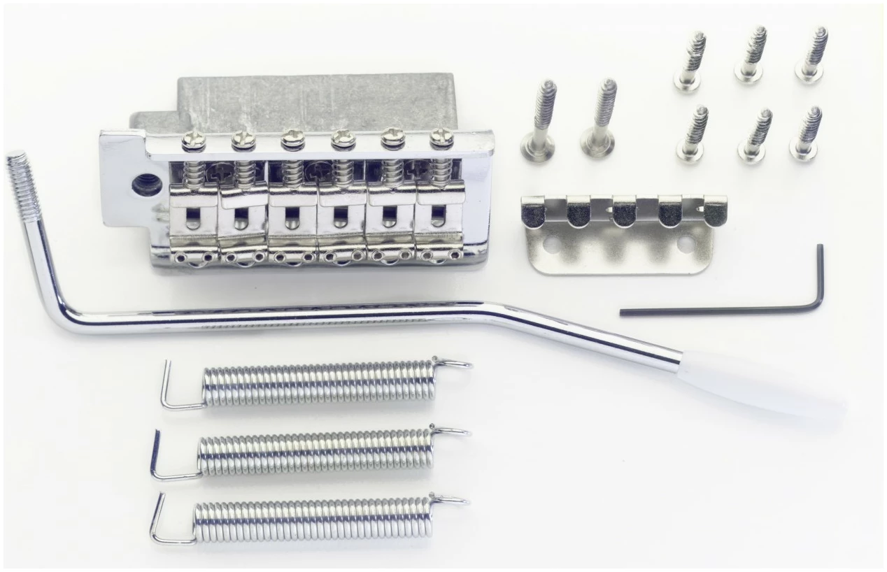 גשר לגיטרה חשמלית בסגנון ST Stagg SP-BRST-CH 1 גשר לגיטרה חשמלית בסגנון ST Stagg SP-BRST-CH