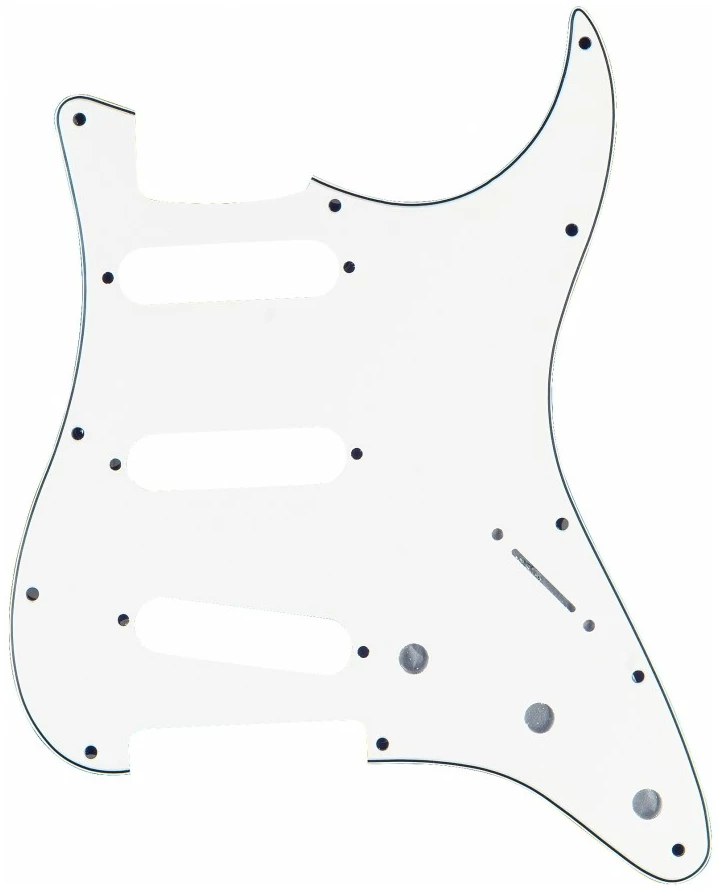 פיקגארד לגיטרה חשמלית Stagg SP-PKEL-STCREA — שמנת, ST 1 פיקגארד לגיטרה חשמלית Stagg SP-PKEL-STCREA — שמנת, ST