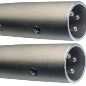 זוג מתאמים XLR זכר לג׳ק 6.35 מ״מ נקבה Stagg AC-XMPFH