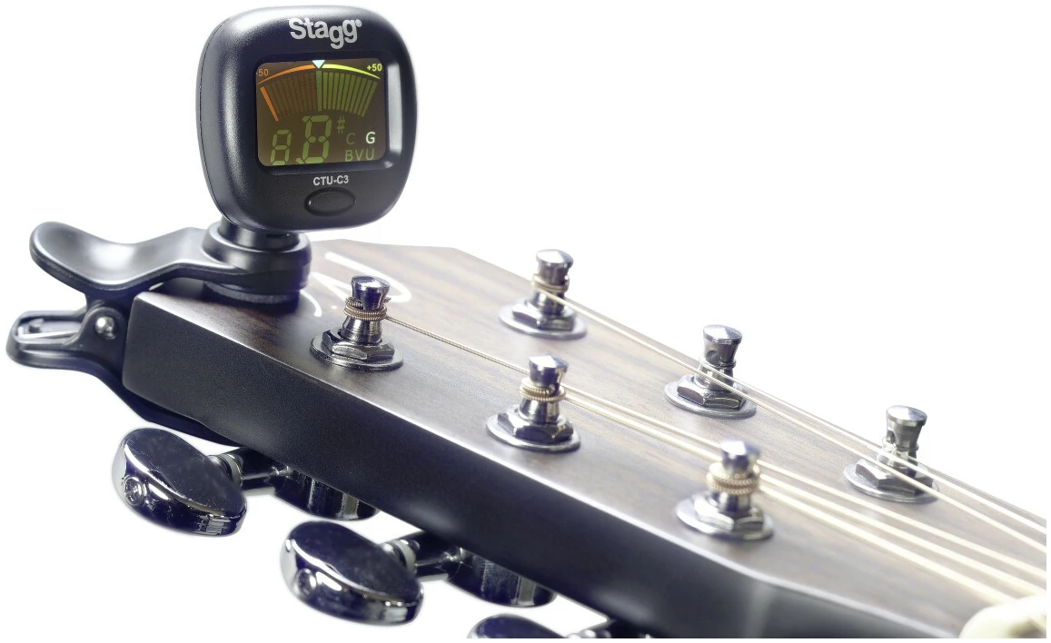 טיונר קליפס כרומטי Stagg CTU-C3 1 טיונר קליפס כרומטי Stagg CTU-C3