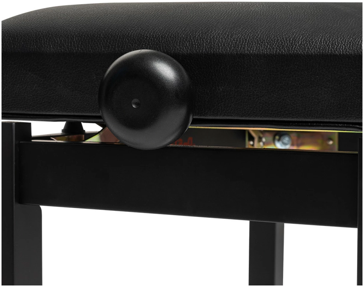 כיסא פסנתר Stagg PB36 — שחור מט, מושב דמוי עור 4 כיסא פסנתר Stagg PB36 — שחור מט, מושב דמוי עור — תמונה 4