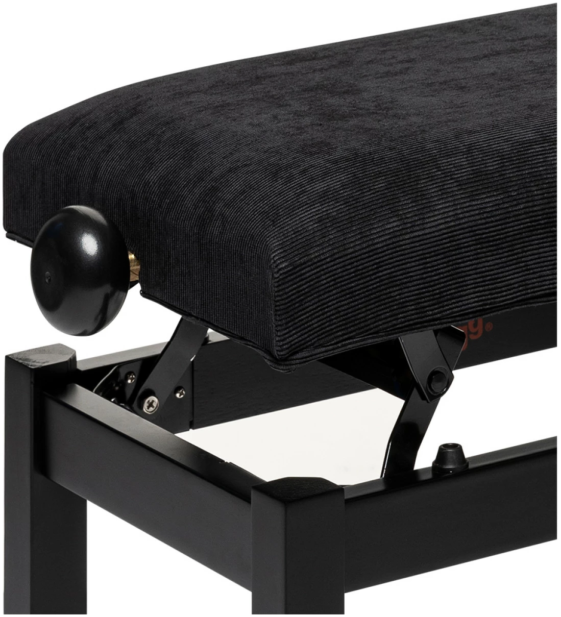 כיסא פסנתר Stagg PB36 — שחור מט, מושב קטיפה 2 כיסא פסנתר Stagg PB36 — שחור מט, מושב קטיפה — תמונה 2