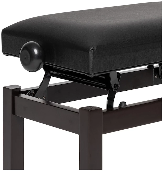 כיסא פסנתר Stagg PB36 — רוזווד מט, מושב דמוי עור 2 כיסא פסנתר Stagg PB36 — רוזווד מט, מושב דמוי עור — תמונה 2
