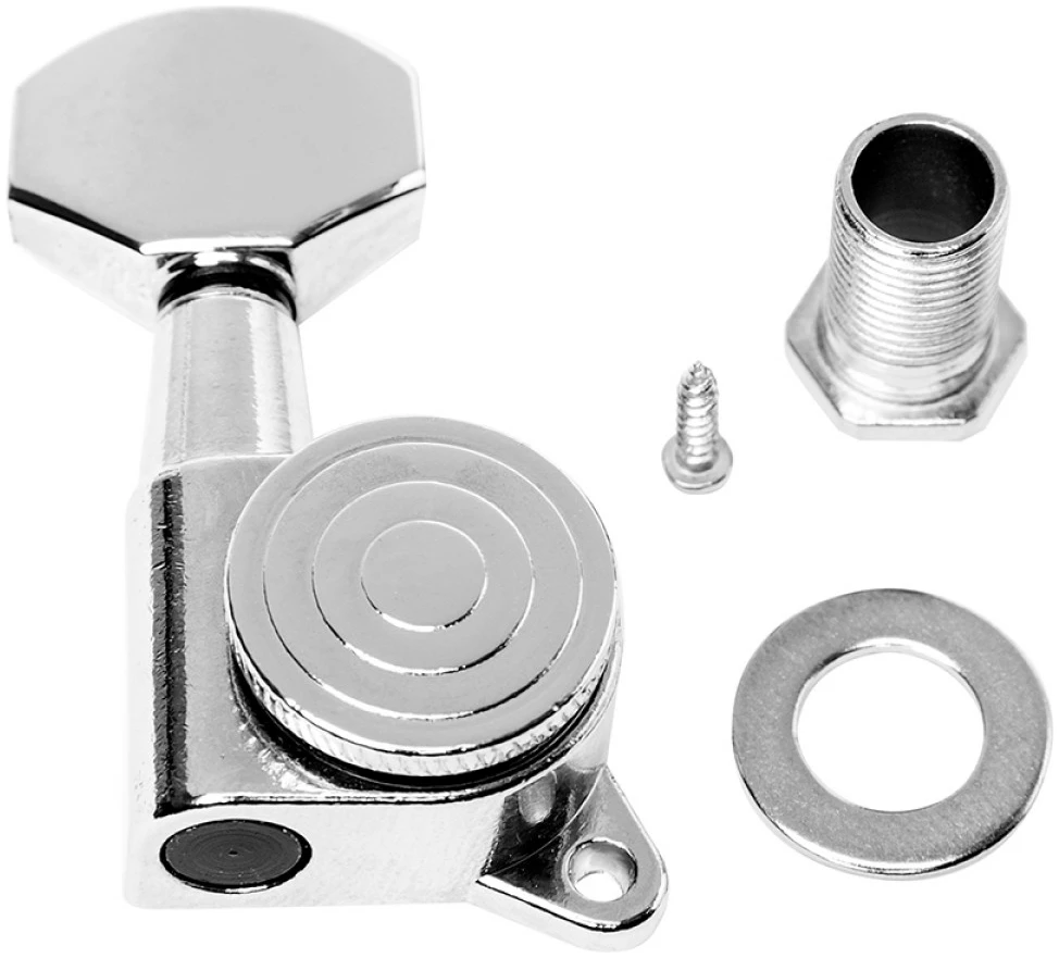 סט מפתחות כיוון 6x1 עם נעילה בגימור כרום Stagg SP-MHEL-DX6X1CH 1 סט מפתחות כיוון 6x1 עם נעילה בגימור כרום Stagg SP-MHEL-DX6X1CH
