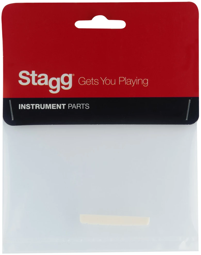 נאט עצם מחורץ לגיטרה חשמלית Stagg SP-NTEL-BONE 2 נאט עצם מחורץ לגיטרה חשמלית Stagg SP-NTEL-BONE