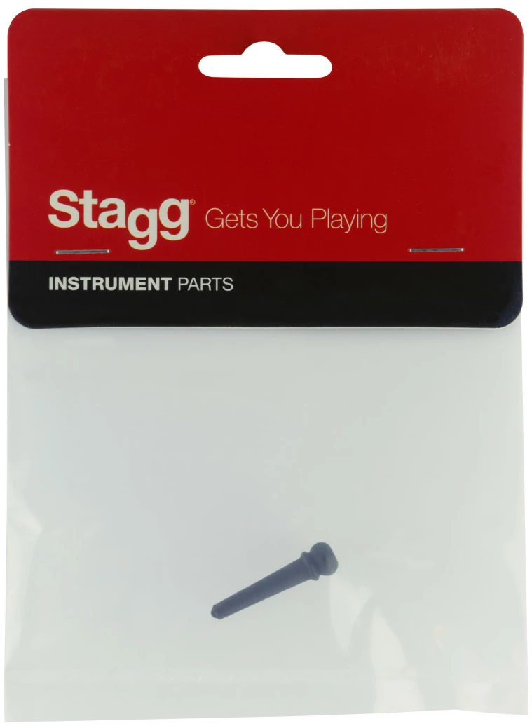 פין גשר מעץ אבוני לגיטרה אקוסטית Stagg SP-PIWS-EBN 2 פין גשר מעץ אבוני לגיטרה אקוסטית Stagg SP-PIWS-EBN