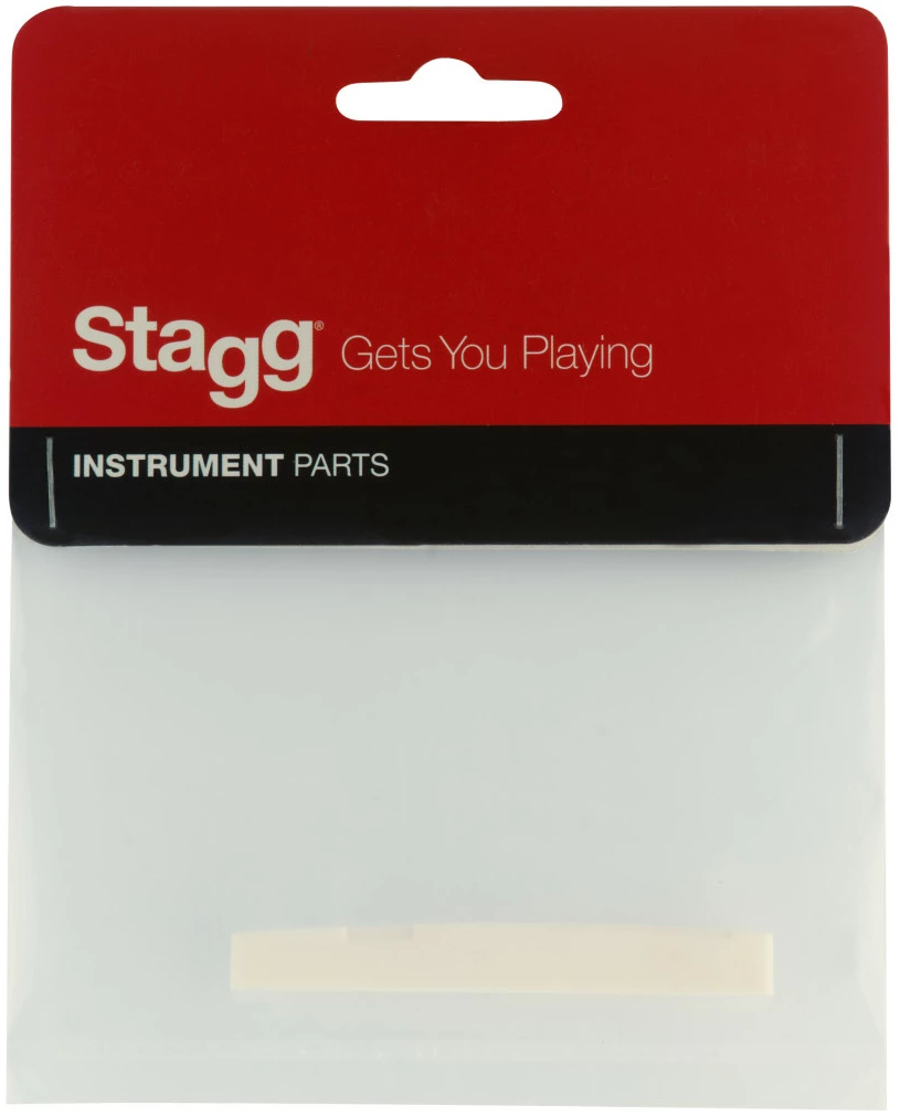 אוכף עצם לגיטרה אקוסטית Stagg SP-SAWS-BONE 2 אוכף עצם לגיטרה אקוסטית Stagg SP-SAWS-BONE