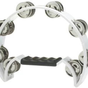 טמבורין חצי ירח Stagg TAB-2 WH — לבן, 16 צלצלים