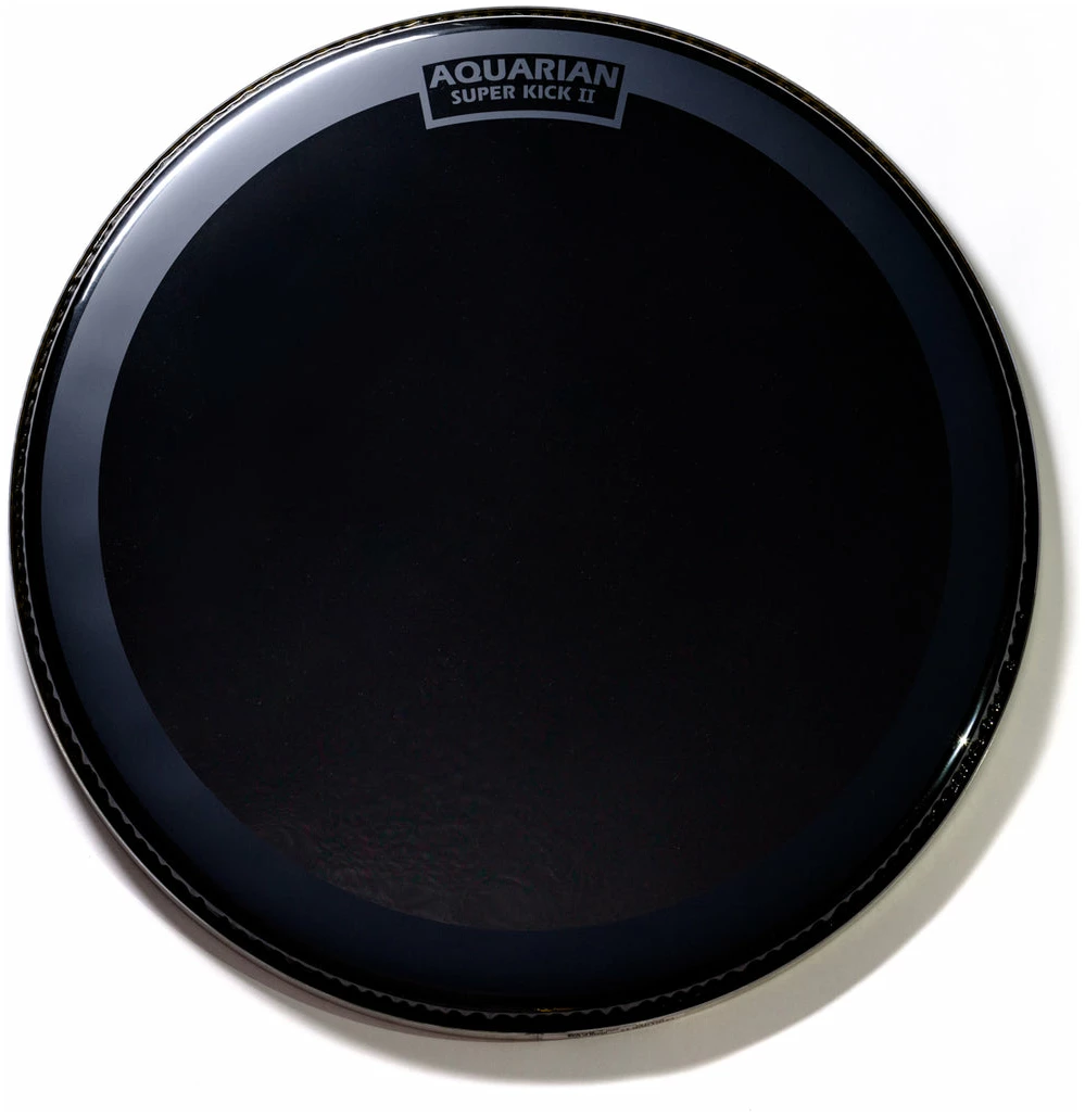 עור לתוף בס 16 אינץ׳ Aquarian Reflector Superkick — שחור 1 SuperkickIIReflector 1080x.webp