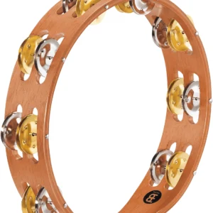 טמבורין עץ Meinl TA2M-SNT — 2 שורות צלצלים מעורבים
