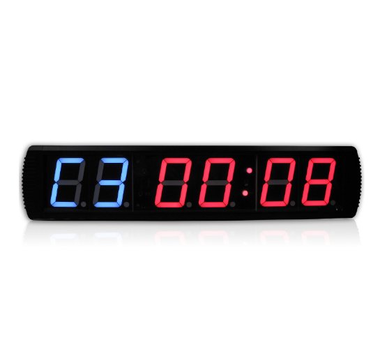 טיימר LED גדול לבמה, אולפן וספירה לאחור 1 טיימר LED גדול לבמה לאולפן ולספירה לאחור
