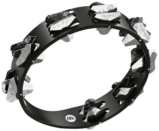 טמבורין אולפן Meinl STA2S-BK — שחור, 2 שורות צלצלים 2 טמבורין אולפן Meinl STA2S-BK — שחור, 2 שורות צלצלים