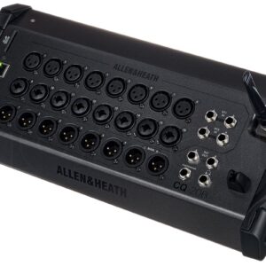 מיקסר דיגיטלי Allen & Heath CQ20B – 20 ערוצים, 96kHz, Wi‑Fi והקלטה רב-ערוצית