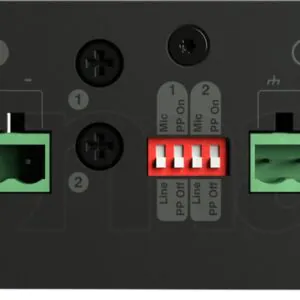 ממשק Dante Allen & Heath DT22 – 2 כניסות ו-2 יציאות Euroblock לרשת Dante, PoE ו-AES67