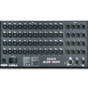 Allen & Heath GX4816 – סטייג׳בוקס 48×16 ב־96kHz