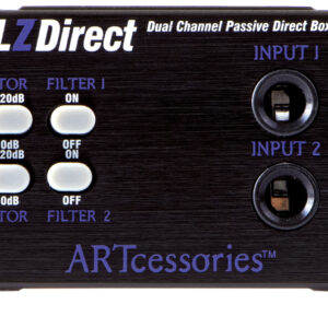קופסת DI פסיבית דו-ערוצית ART Dual ZDirect
