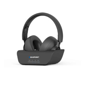 אוזניות אלחוטיות לטלוויזיה Blaupunkt BP-8250 עם תחנת טעינה Bluetooth 5.3 ו-2.4GHz