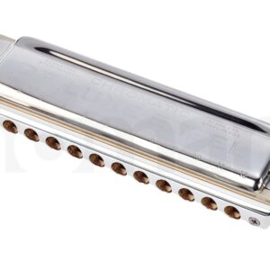 מפוחית C.A. Seydel Söhne Chromatic de Luxe Steel Bb