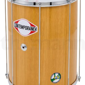 כלי פרקשן ברזילאי Contemporanea Surdo Wood 16 x 50cm