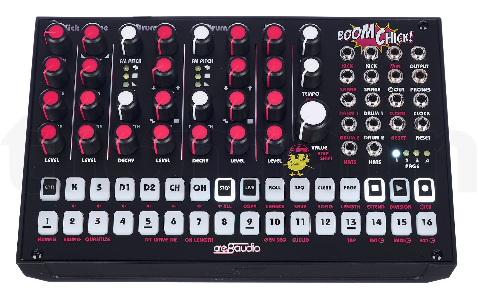 סינתסייזר cre8audio Boom Chick 3 סינתסייזר cre8audio Boom Chick – תמונה 3
