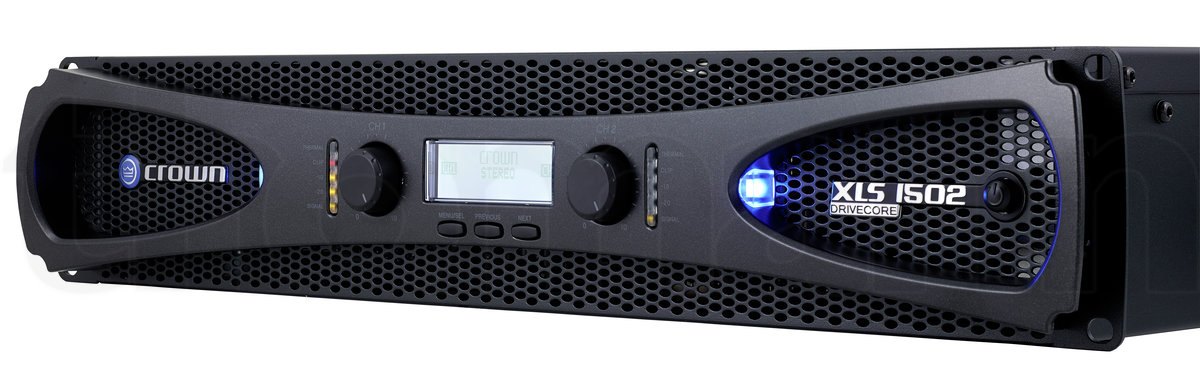 מגבר הספק Crown XLS 1502 – 2×525W ב-4Ω, Class D עם DSP 6 מגבר הספק Crown XLS 1502 – 2×525W ב-4Ω, Class D עם DSP – תמונה 6