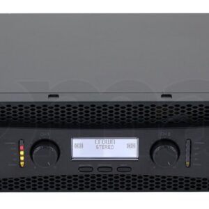 מגבר הספק Crown XLS 2002 – 2×650W ב-4Ω, Class D עם DSP
