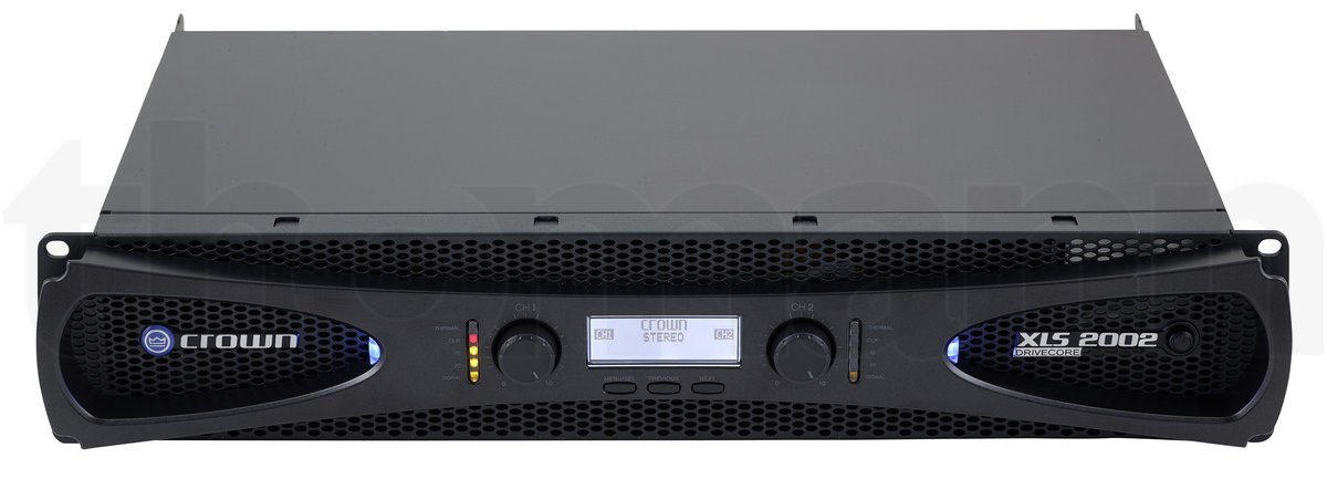 מגבר הספק Crown XLS 2002 – 2×650W ב-4Ω, Class D עם DSP 2 מגבר הספק Crown XLS 2002 – 2×650W ב-4Ω, Class D עם DSP – תמונה 2