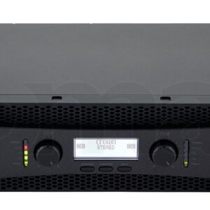 מגבר הספק Crown XLS 2502 – 2×775W ב-4Ω, Class D עם DSP
