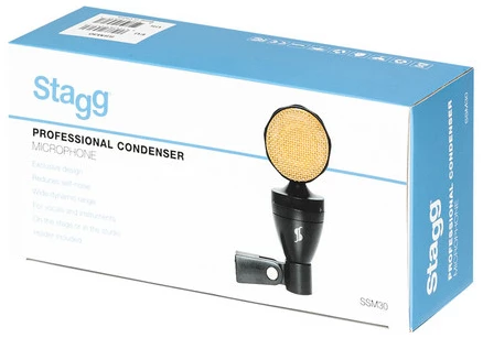 מיקרופון קונדנסר Stagg SSM30 4 מיקרופון קונדנסר Stagg SSM30 — תמונה 4