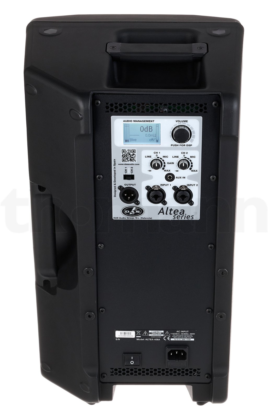 רמקול מוגבר DAS Audio Altea-408A – 8 אינץ׳, 800W Peak, DSP ו-123dB 4 רמקול מוגבר DAS Audio Altea-408A – 8 אינץ׳, 800W Peak, DSP ו-123dB – תמונה 4