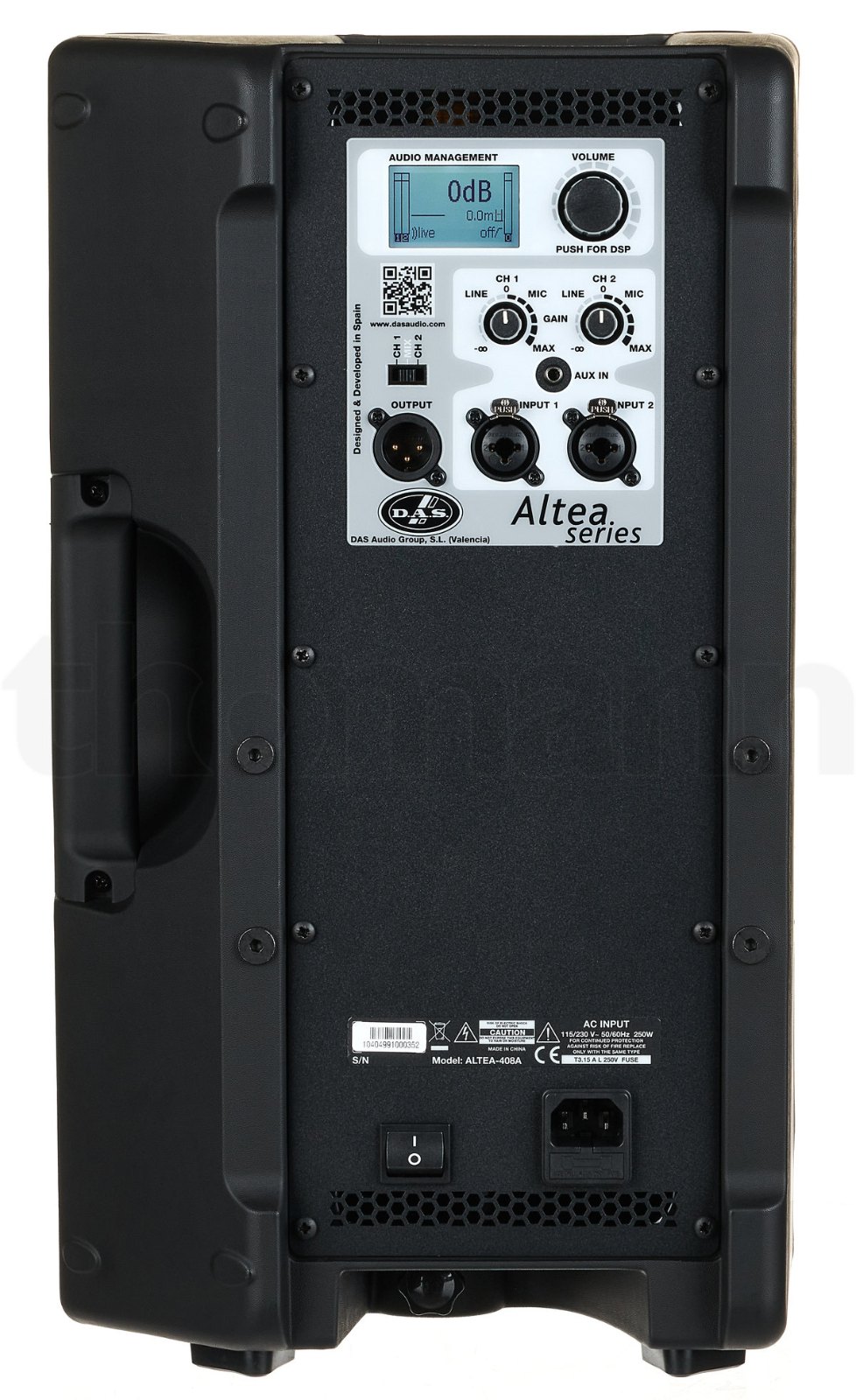 רמקול מוגבר DAS Audio Altea-408A – 8 אינץ׳, 800W Peak, DSP ו-123dB 7 רמקול מוגבר DAS Audio Altea-408A – 8 אינץ׳, 800W Peak, DSP ו-123dB – תמונה 7