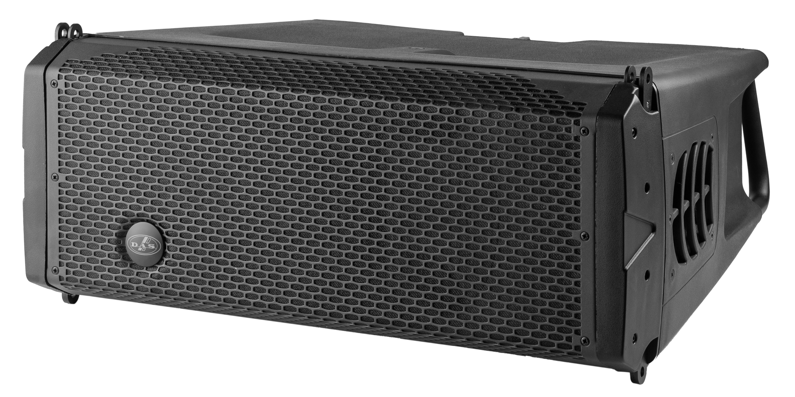 רמקול Line Array מוגבר DAS Audio EVENT-28A – 2×8 אינץ׳, 650W ו־136dB 1 רמקול Line Array מוגבר DAS Audio EVENT-28A במבט תלת־רבעי קדמי