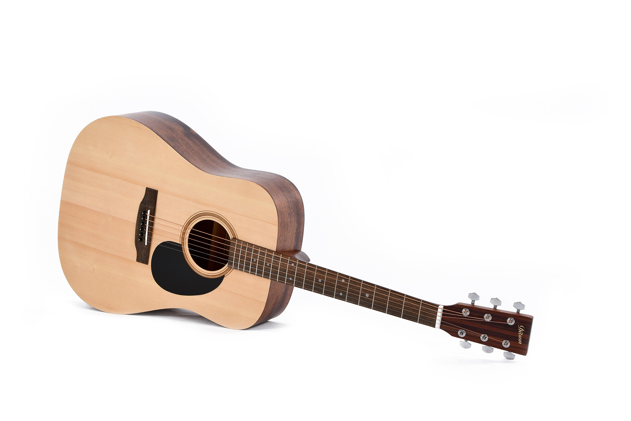 גיטרה אקוסטית Ditson by Sigma D-10 Dreadnought 3 גיטרה אקוסטית Ditson by Sigma D-10 – מבט זוויתי