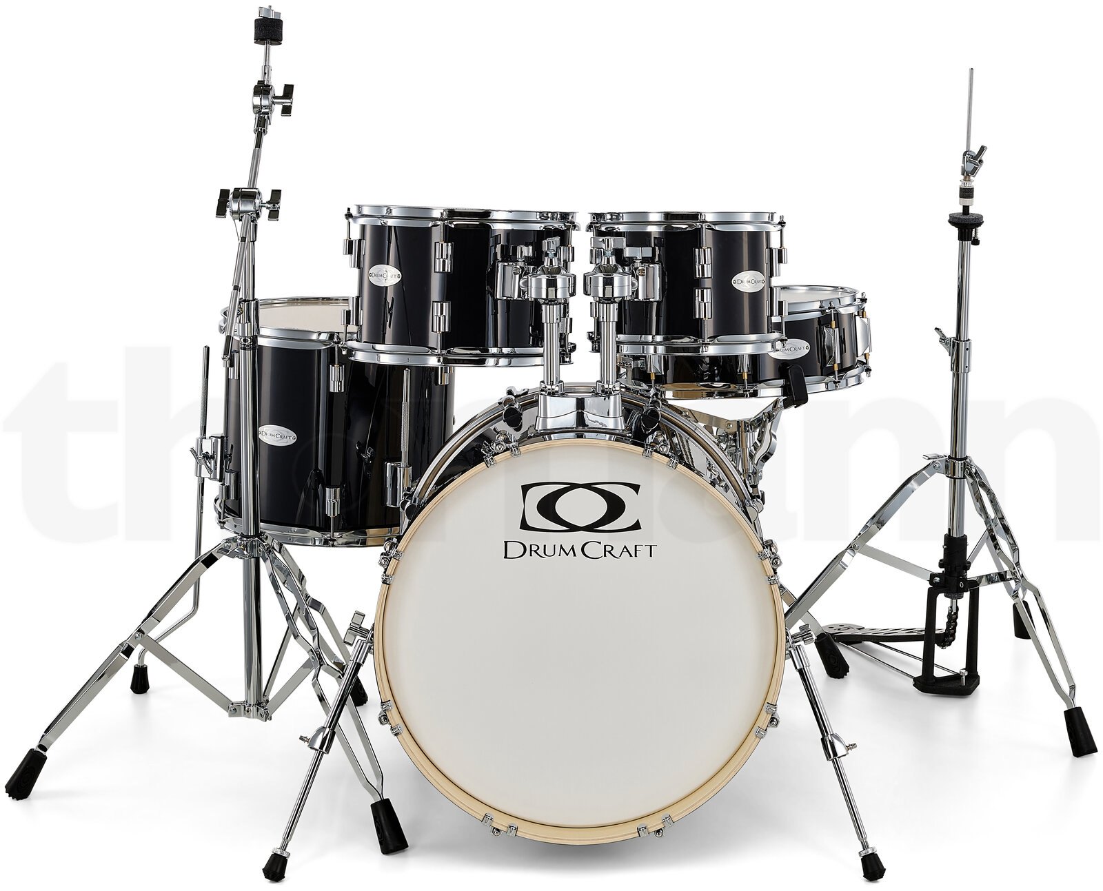 מערכת תופים DrumCraft Series 3 Studio Set Black 3 מערכת תופים DrumCraft Series 3 Studio Set Black – תמונה 3