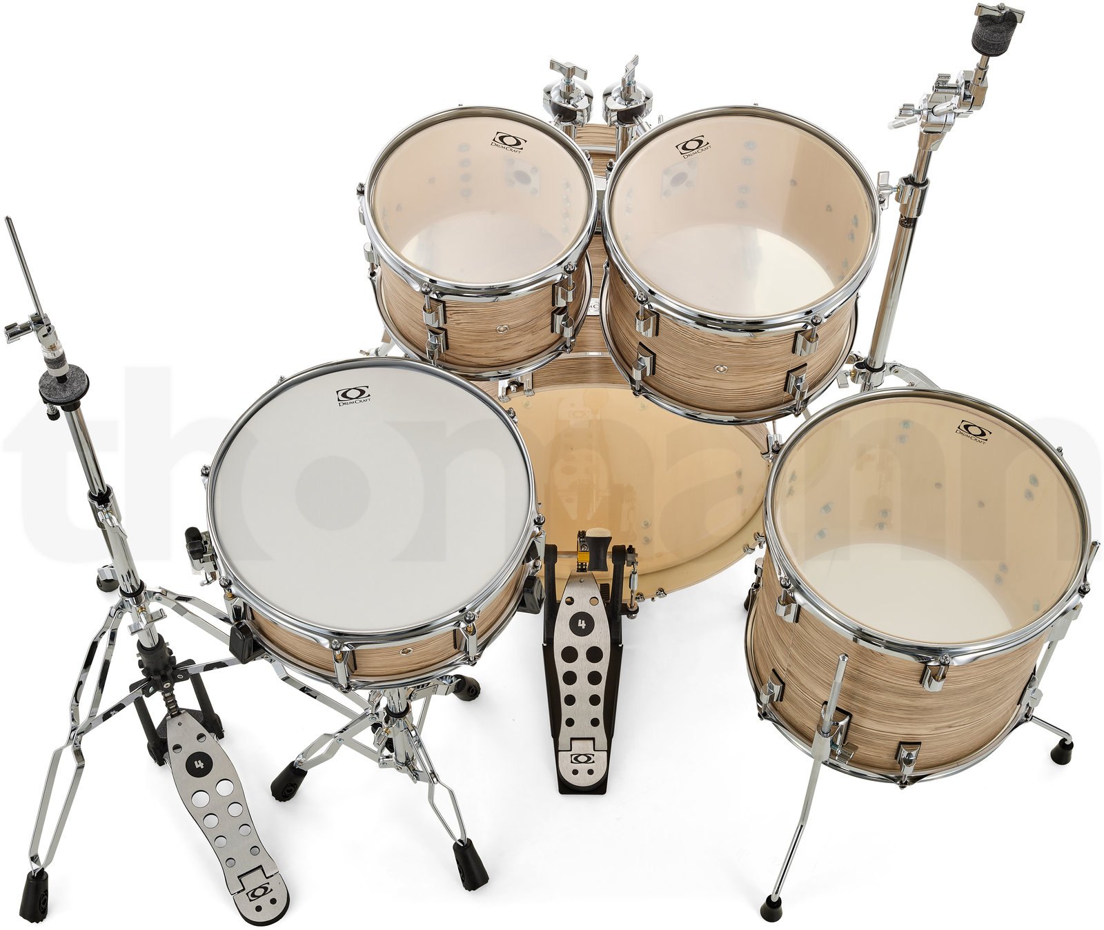 מערכת תופים DrumCraft Series 3 Studio Set Natural 6 מערכת תופים DrumCraft Series 3 Studio Set Natural – תמונה 6