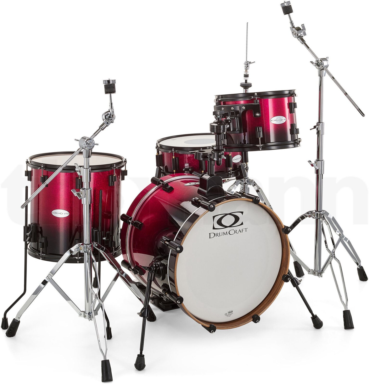 מערכת תופים DrumCraft Series 6 Jazz Purple Sparkle 4 מערכת תופים DrumCraft Series 6 Jazz Purple Sparkle – תמונה 4